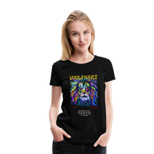 Load image into Gallery viewer, Lion - Women’s Premium T-Shirt - Schwarz