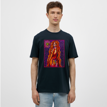 Load image into Gallery viewer, Wolf Lady - Men's T-Shirt - Navy