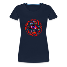 Load image into Gallery viewer, Flying Eyes - Women’s Premium T-Shirt - Navy