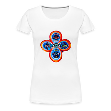 Load image into Gallery viewer, Eye of the Many - Women’s Premium T-Shirt - Weiß