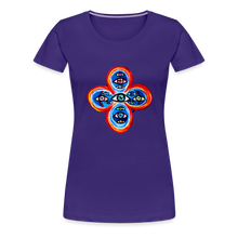 Load image into Gallery viewer, Eye of the Many - Women’s Premium T-Shirt - Lila