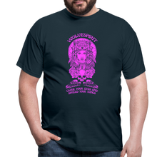 Load image into Gallery viewer, TRIBAL WOMAN - Men's T-Shirt - Navy
