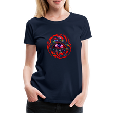 Load image into Gallery viewer, Flying Eyes -  Women’s Premium T-Shirt - Navy
