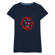 Load image into Gallery viewer, Flying Eyes -  Women’s Premium T-Shirt - Navy
