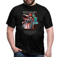 Load image into Gallery viewer, The Wolf Inside - Men's T-Shirt - Schwarz
