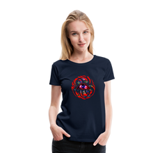 Load image into Gallery viewer, Flying Eyes -  Women’s Premium T-Shirt - Navy
